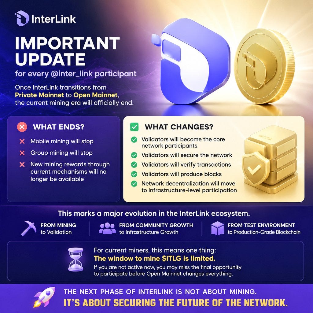 InterLink’s Next Big Transition: What Happens When Open Mainnet Launches?