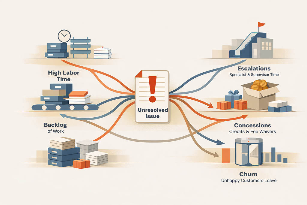 60% First-Contact Resolution Is Not “Okay.” It Is a Cost Multiplier