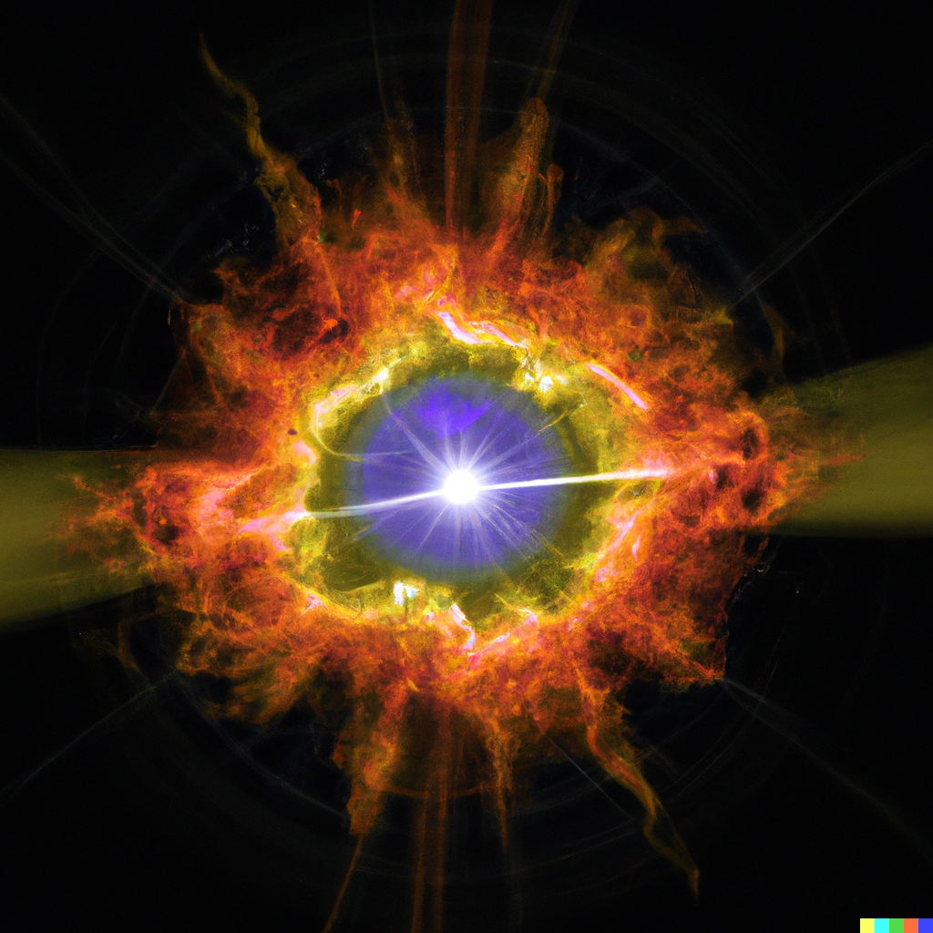 Why has this massive star been stripped down to its pulsating core-