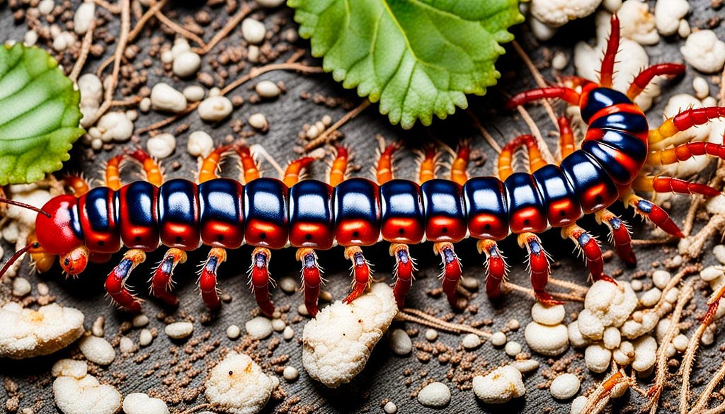 Centipede with Blisters