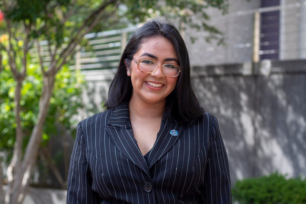 Alicia Ramirez-Hernandez smiling.