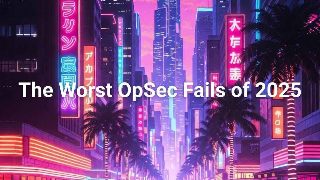 The Worst OpSec Fails of 2025: Lessons from Darknet Busts and Whale Kidnappings