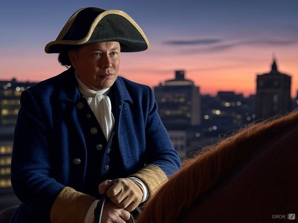 Elon Musk the modern day Paul Revere