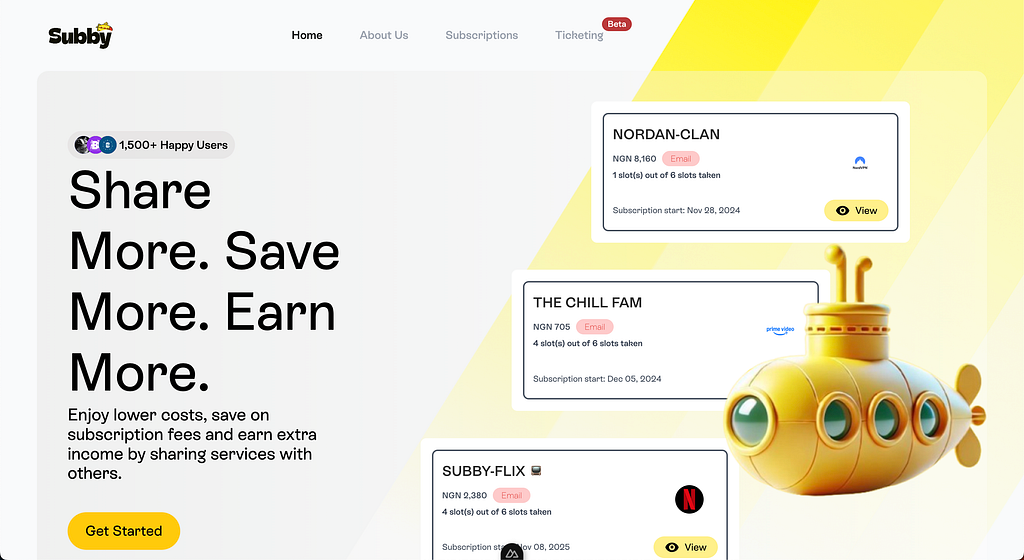 How to Create and Manage a Subscription Sharing Group on Subby in less than 5 minutes