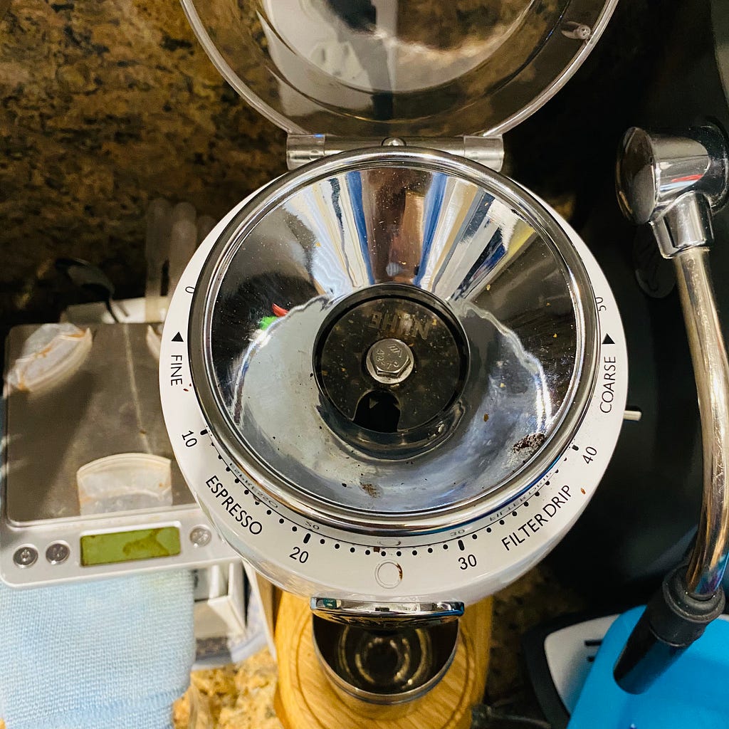 Niche Coffee Distribution across Grind Settings