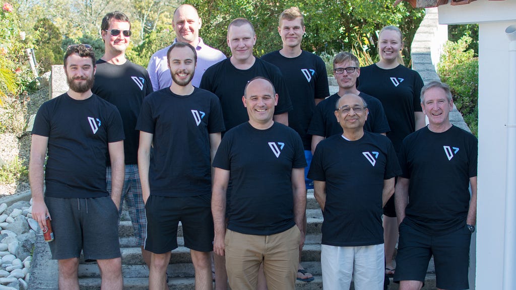 A photo of the Verifa team