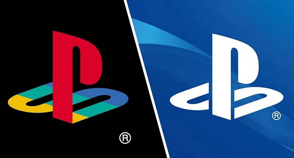 Two PlayStation logos side by side
