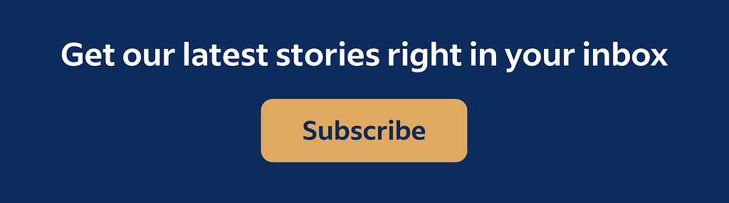 Subscribe to our email newsletter to get our latest stories right in your inbox.