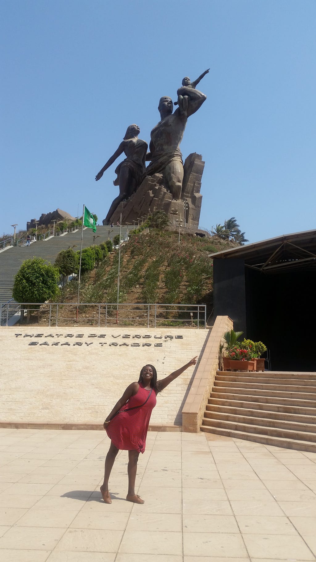 The African Renaissance Monument (Le Monument de la Renaissance Africaine)- Dakar, Senegal © Change Kwesele