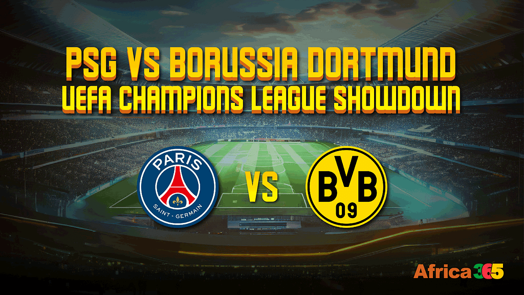 On 7 May 2024, the UEFA Champions League semi-final features PSG vs Borussia Dortmund at Parc des Princes. With PSG trailing 0–1 from the first leg, they face a tough challenge. PSG boasts talent like Kylian Mbappé, while Dortmund presents a strong lineup. PSG’s home advantage and Dortmund’s attacking prowess make this a highly anticipated clash. Don’t miss the excitement with Africa365’s betting opportunities and exclusive offers.