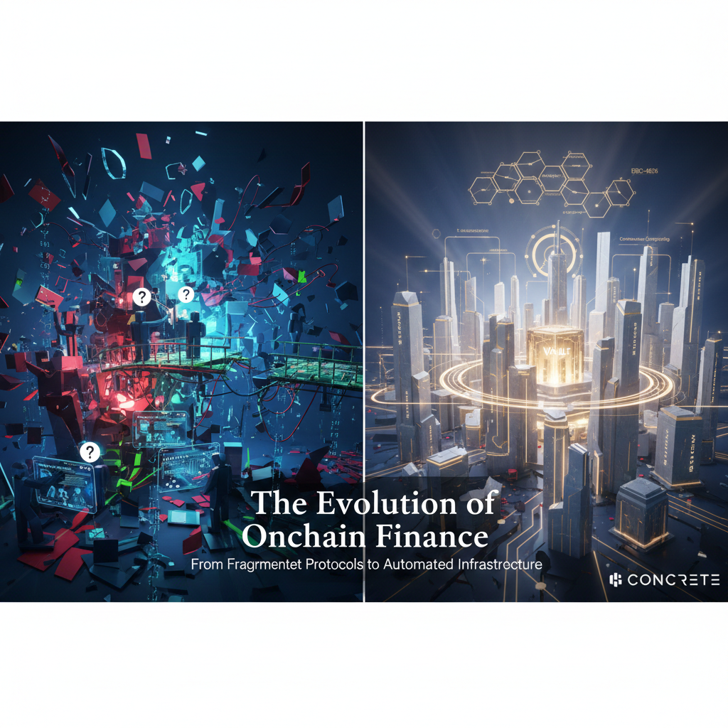 The Evolution of Onchain Finance: From Fragmented Protocols to Automated Infrastructure