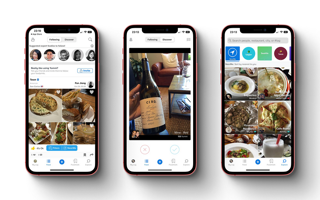 Get inspired by Yummi to make an app like Instagram.