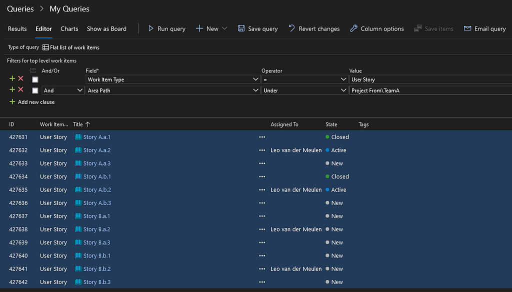 Move your product backlog to another team in Azure DevOps | LaptrinhX