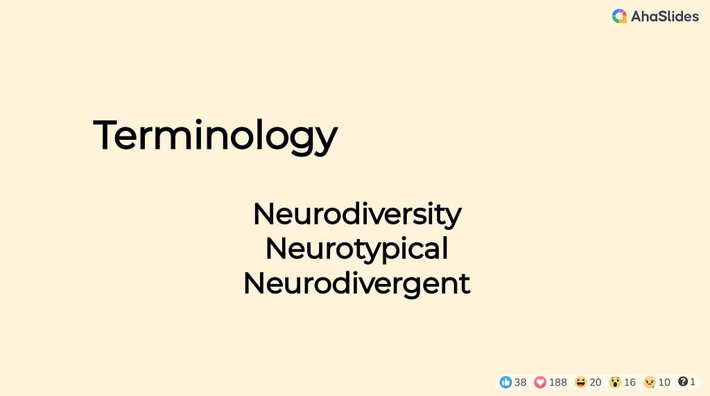 Terminology, Neurodiversity, Neurotypical, Neurodivergent