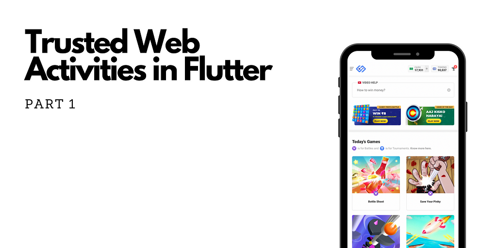 Trusted Web Atcivities in Flutter. TWA in Flutter