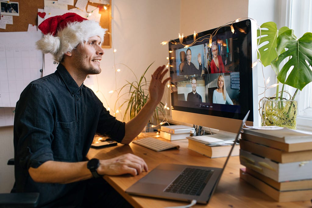 virtual christmas party