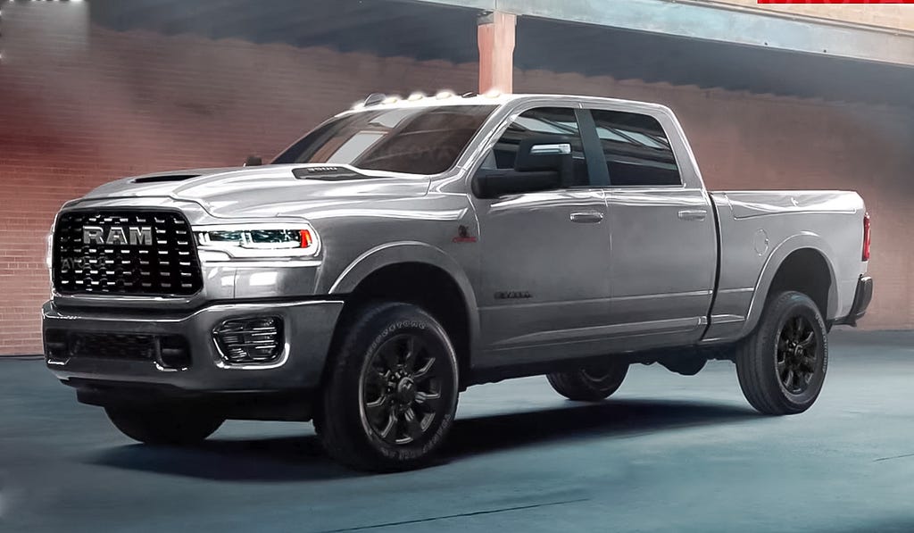 2025 Ram 2500 & 3500 HD Arrive Colorful in the CGI Garage, Sport Ritzy Interiors