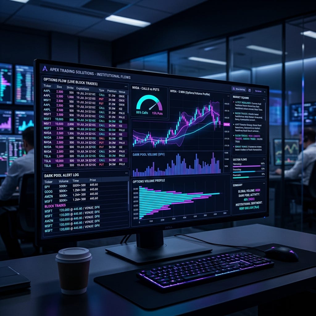 Decoding Institutional Options Flow & Dark Pools