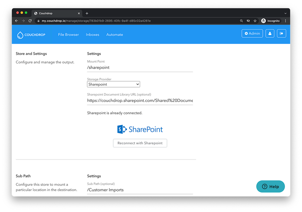 sharepoint managed file transfer mft