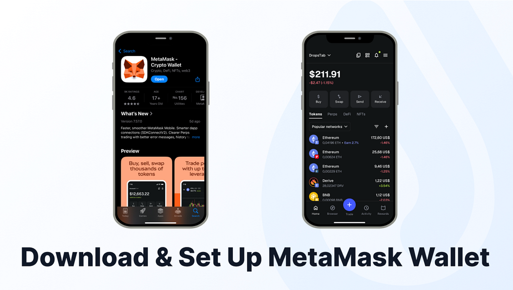 How to download and set up MetaMask wallet