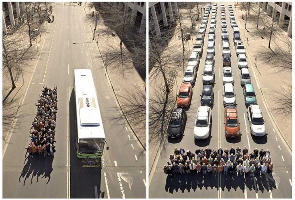 public vs private transport system