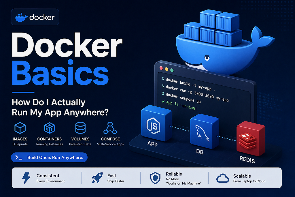 Docker Basics: How Do I Actually Run My App Anywhere?