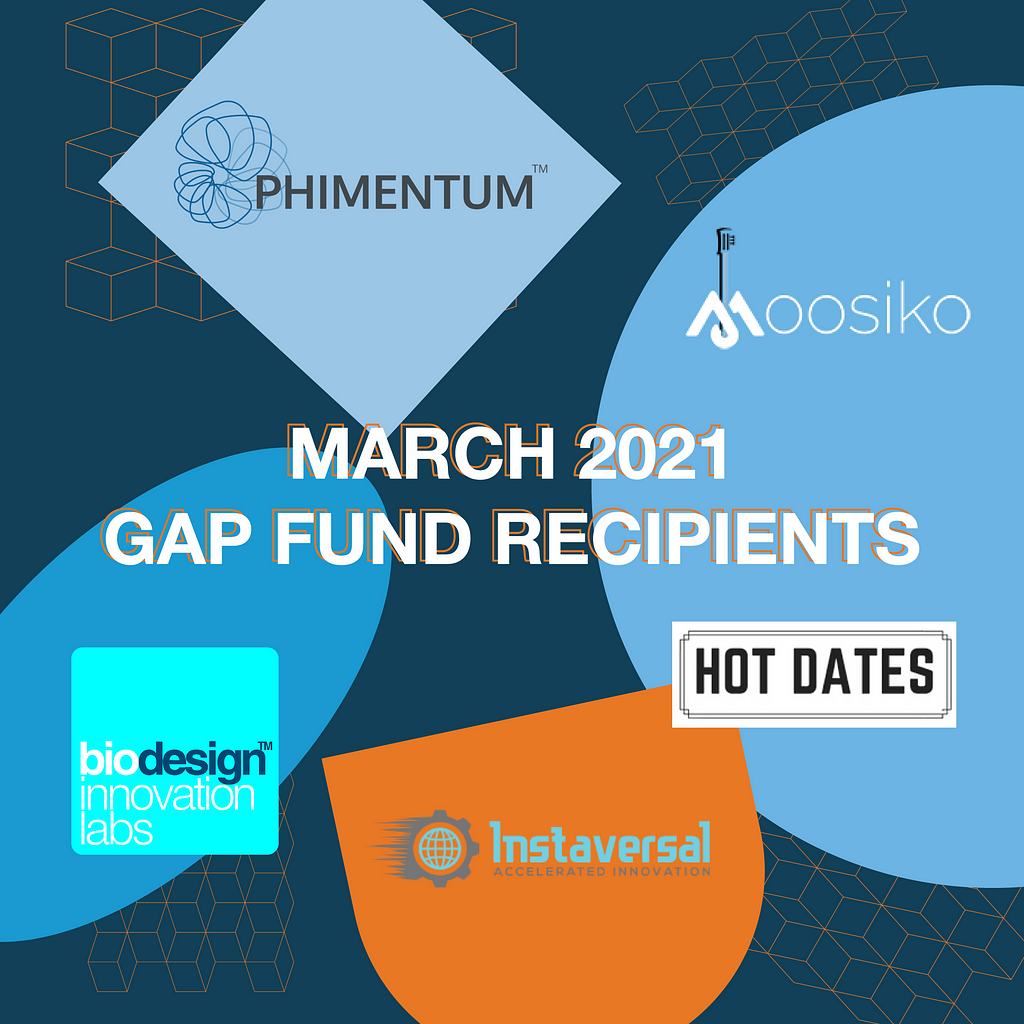 Gap Fund Recipients logos
