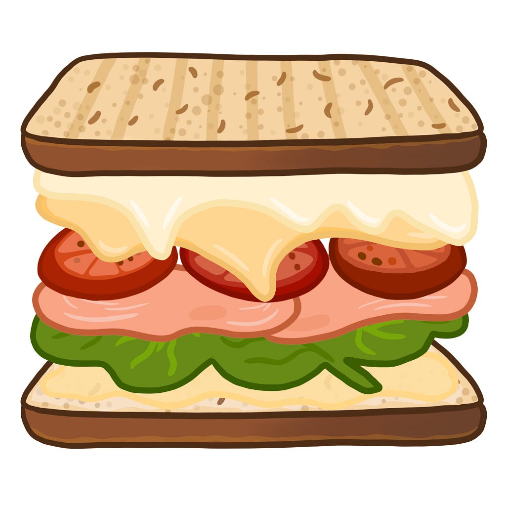 An illustration of the “Toastie”