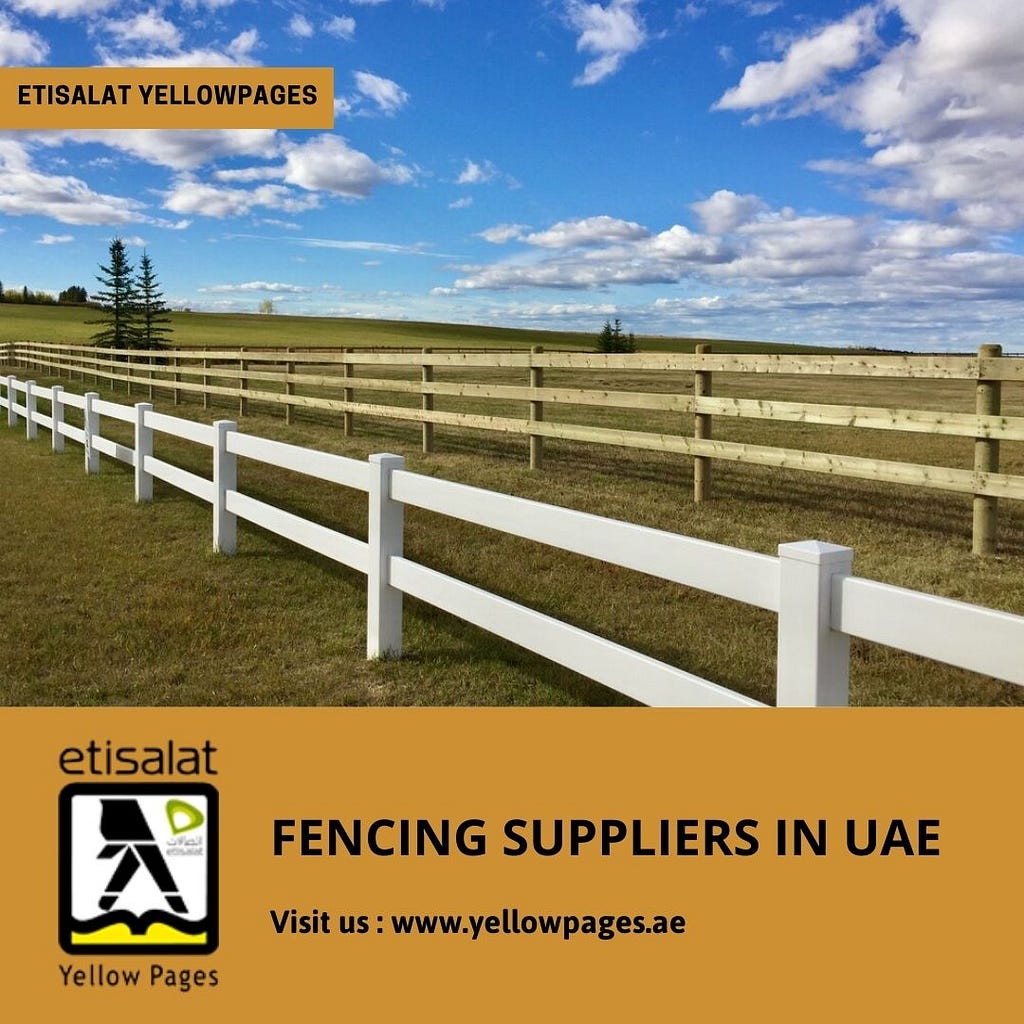 Fence Suppliers in UAE