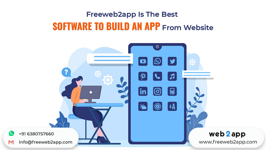 Freeweb2app Is The Best Software to build an app From Website