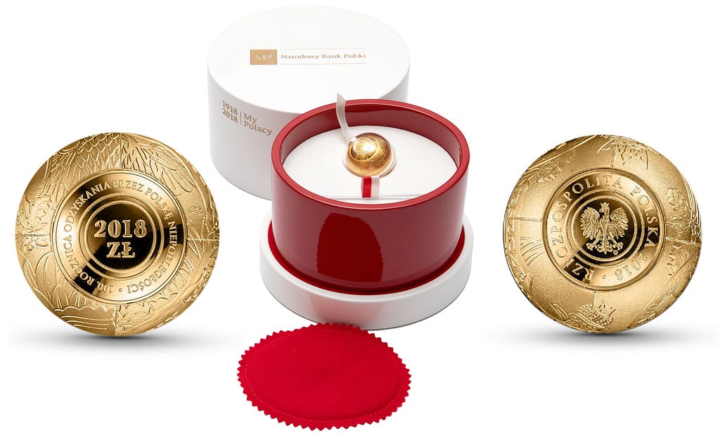Polish National Bank is issuing a Gold Ball Coin