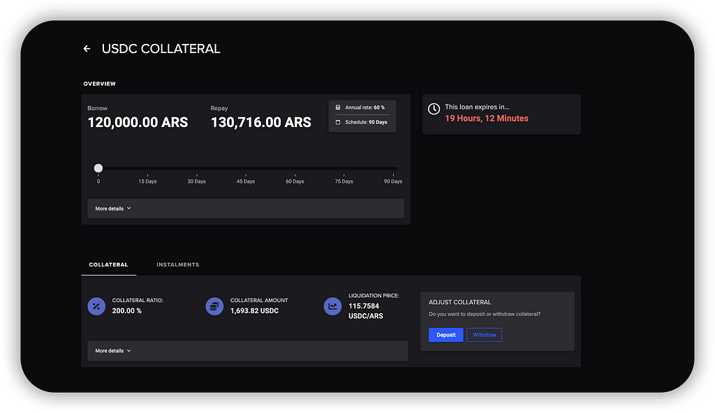 Now DeFi Loans can be denominated in fiat currency!