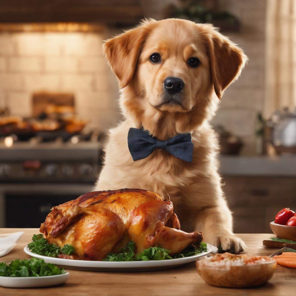 alt=”Can Dogs Eat Rotisserie Chicken: A Comprehensive Guide”