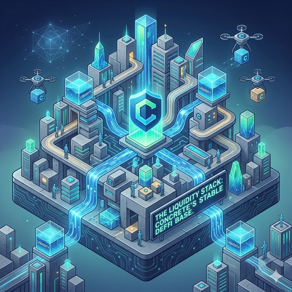 Foundations of Stability: How Concrete Finance Anchors DeFi Liquidity ️