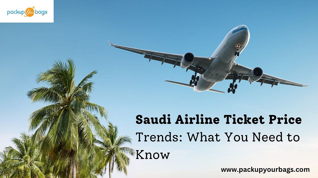 A chart displaying the fluctuations in Saudi airline ticket prices over the past year, highlighting key trends and factors.