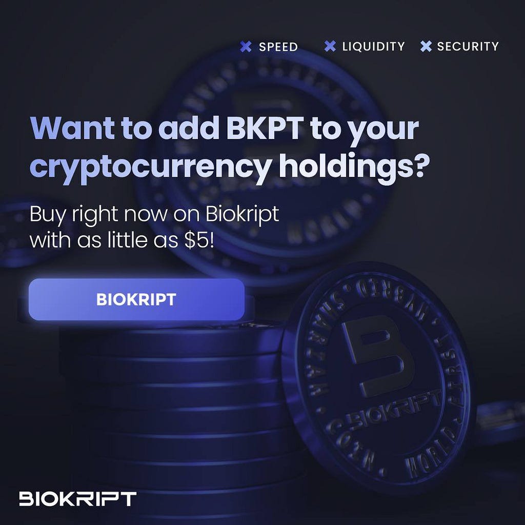 Biokript: Cryptocurrency Exchange & How BKPT Tokens Send You 50% Of The Exchange Profits