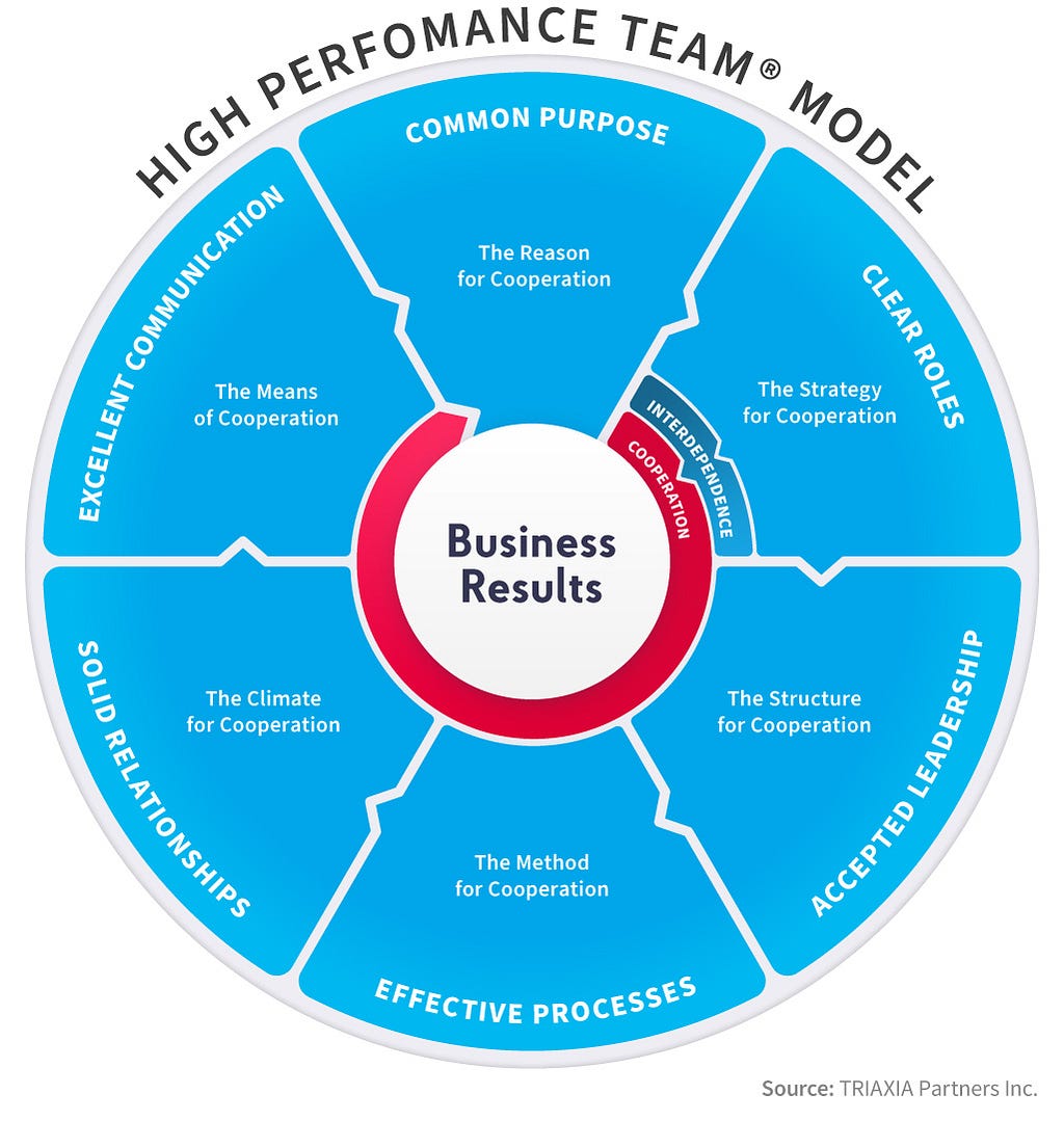 High-performance team model