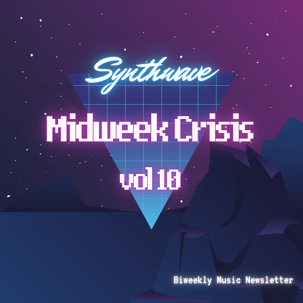 Cover of the 10th issue of the “Midweek Crisis” Biweekly Music Newsletter