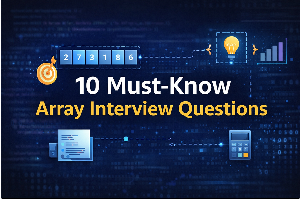 10 Must-Know Array Coding Interview Questions (With Patterns, Hints, and Theory)