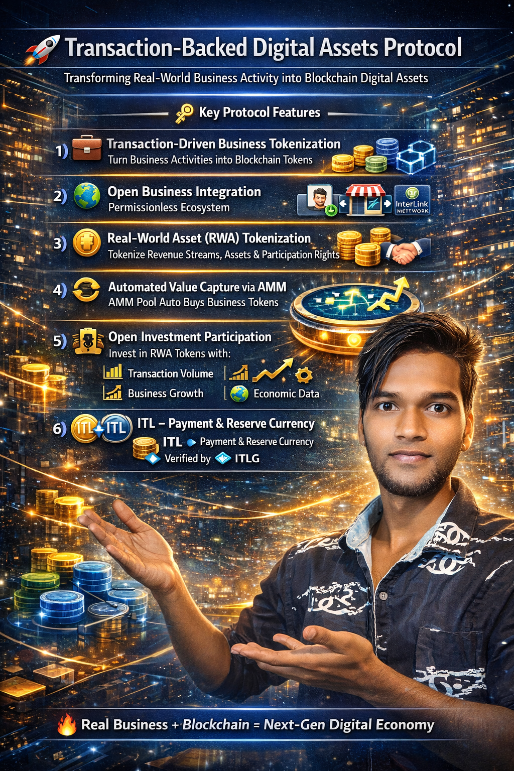  Transaction-Backed Digital Assets Protocol
 The Transaction-Backed Digital Assets Protocol…