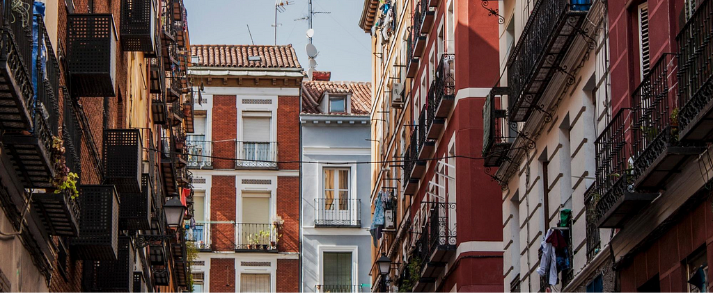 Calles del barrio de Lavapiés