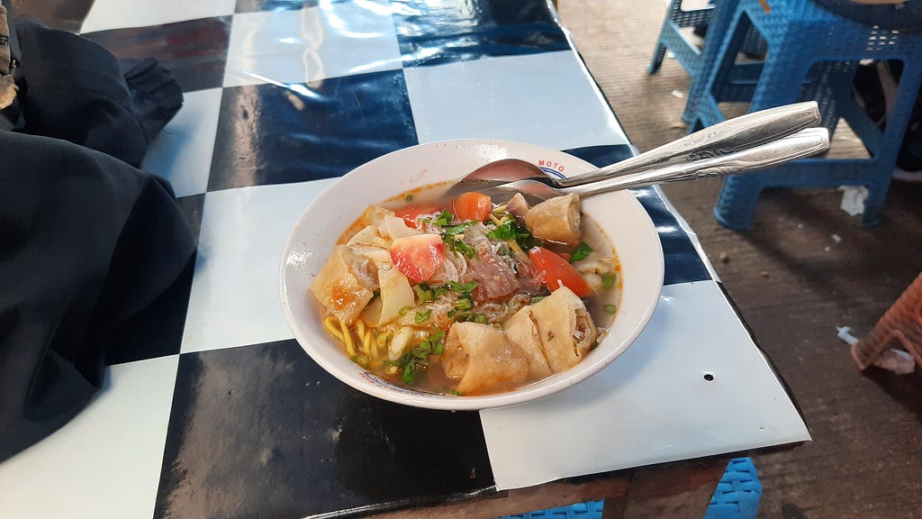 Soto Mie, makanan khas Bogor.