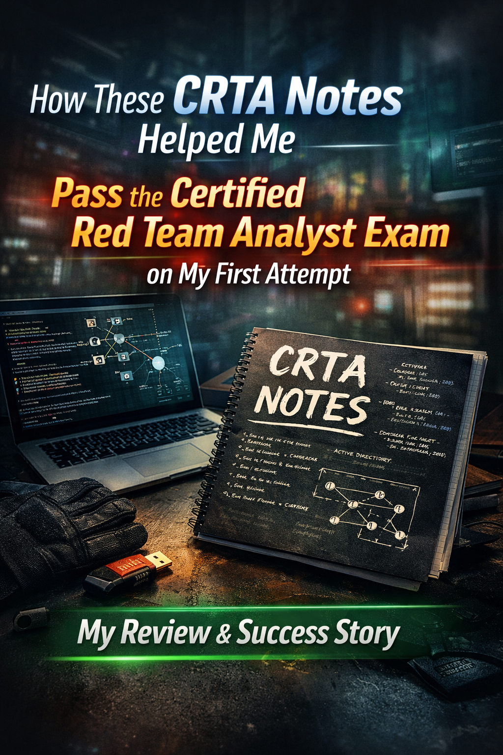 How These CRTA Notes Helped Me Pass the Certified Red Team Analyst Exam With Confidence