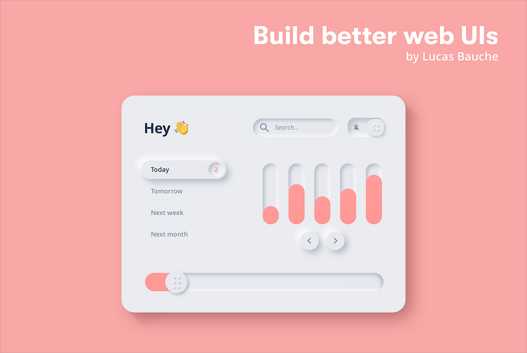 Build better web UIs