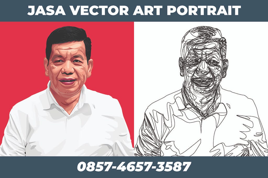 Rahasia Sukses Pembuatan Vector Portrait Part 2 : Teknik Dasar Shading yang Wajib Kamu Ketahui Pada Vector Portrait Oleh Jasa Vector Art Portrait (Seedaapo Studio)