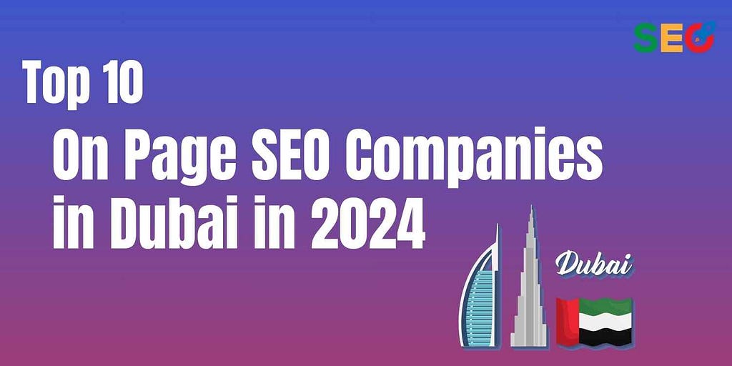 On Page SEO Companies in Dubai