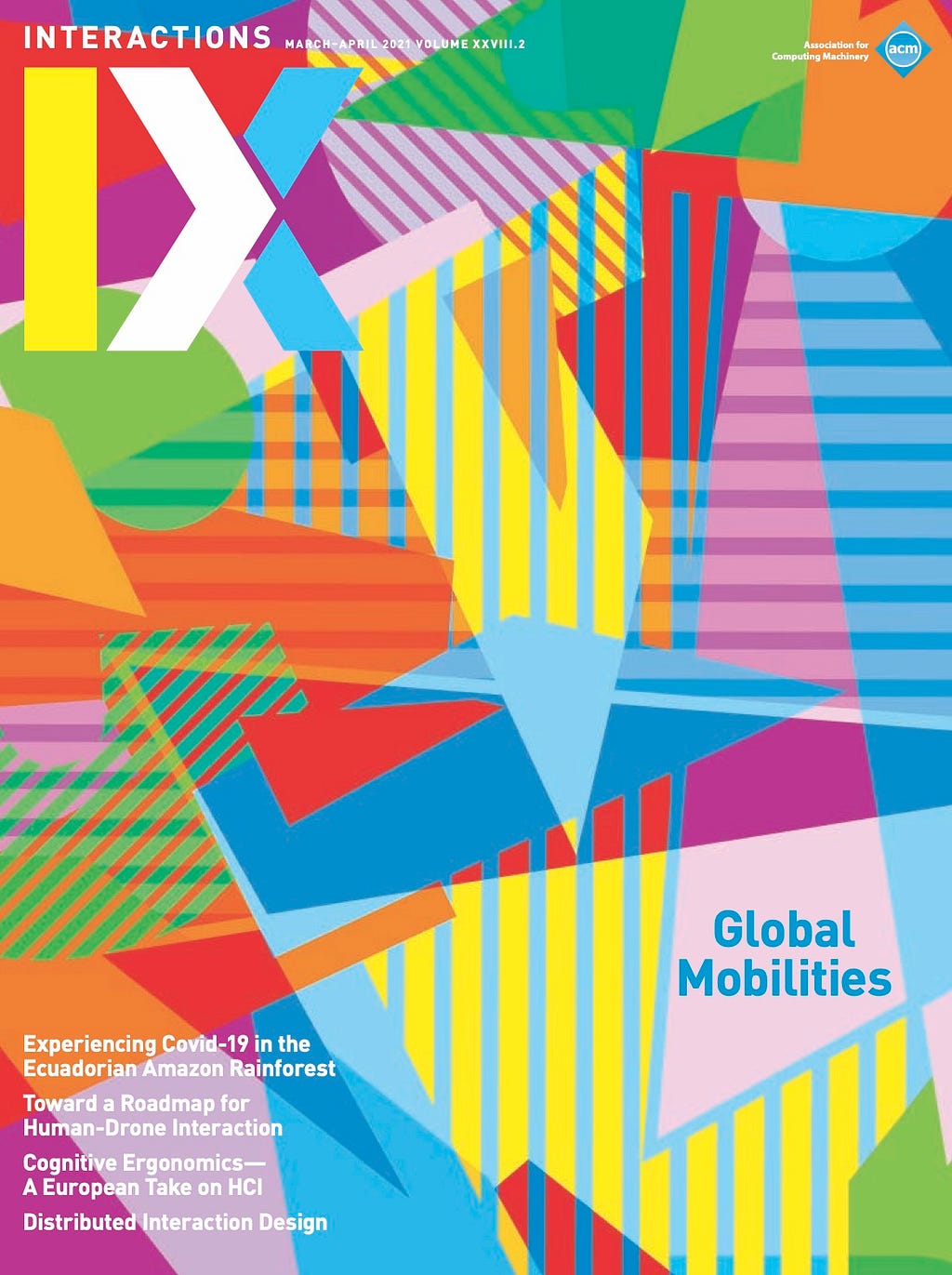 IX Magazine cover. March April 2021