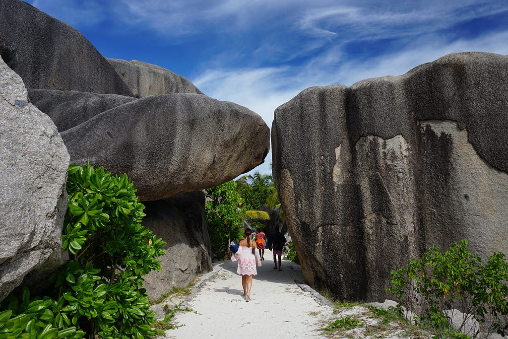 Anse Source d’Argent on La Digue Island in the Seychelles. © April Orcutt