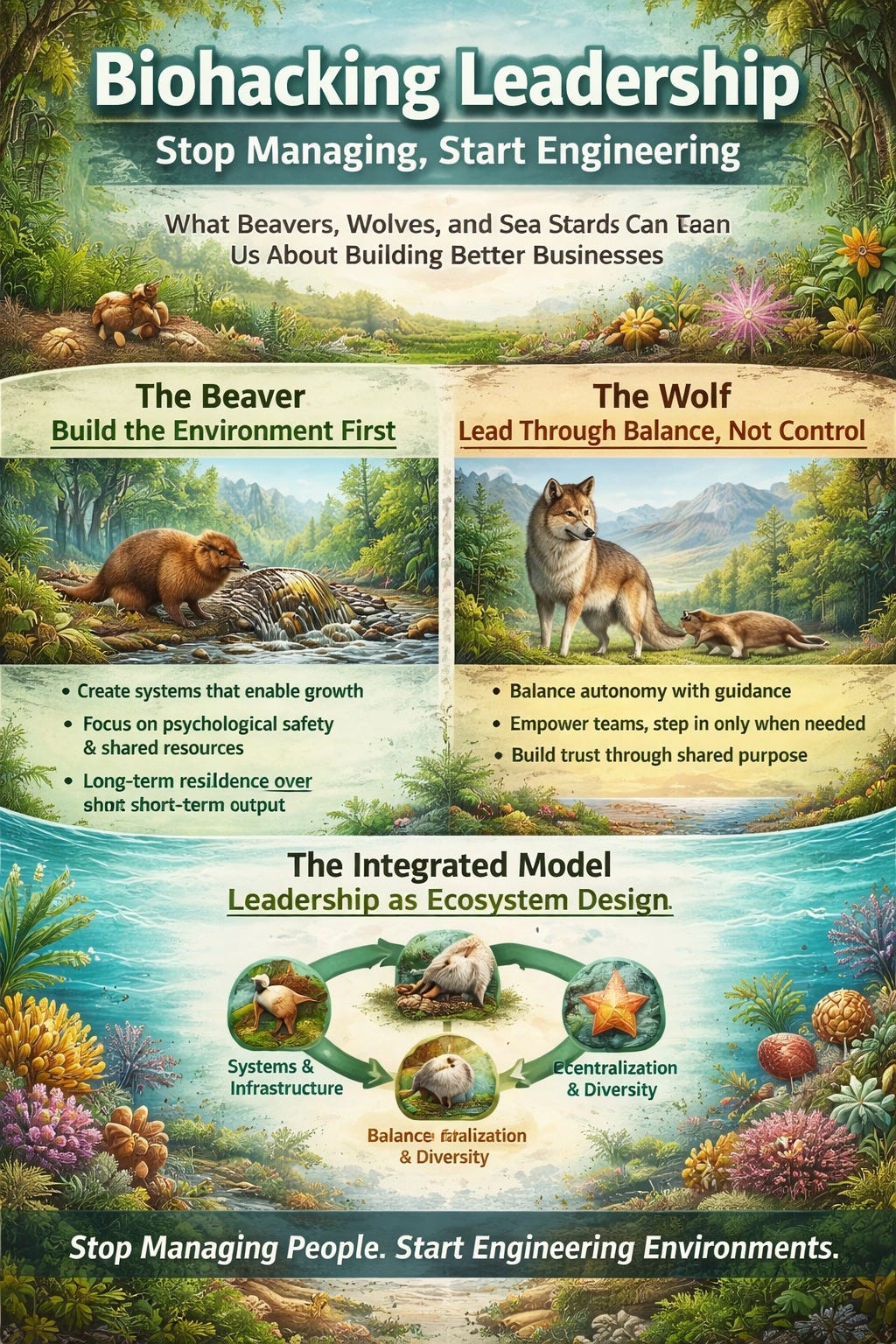 Biohacking Leadership: Stop Managing, Start Engineering