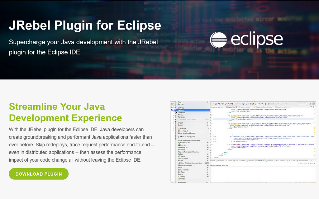 Best Eclipse plugin for web deployment